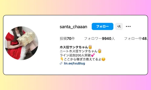 ホス狂サンタちゃん🎅,ホス狂サンタちゃん,ホス狂,サンタちゃん,サンタ,,ホスト,インフルエンサー,influencer,稼げる,高配当,詐欺,詐欺サイト,騙される,的中,高額的中,投資,競艇投資,悪質,悪徳,凶悪,最悪,口コミ,評価